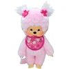 MONCHHICHI Klasikinė beždžionėlė su sakurų seilinuku, 20 cm