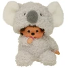 MONCHHICHI Pliušinė beždžionėlė su koalos kostiumu, 18 cm