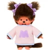 MONCHHICHI Pliušinė beždžionėlė su megztuku, 20 cm