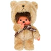 MONCHHICHI Pliušinė beždžionėlė su meškučio kostiumu, 20 cm