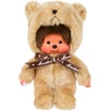 MONCHHICHI Pliušinė beždžionėlė su meškučio kostiumu, 20 cm