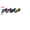 MSZ Motorcycle Yamaha 1:12 YZF-R1 This modelis is a 1:12 scale motorcycle; Height 10 cm, Plotis 6.3 cm, Gylis 17.3 cm
