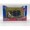 MSZ Motorcycle Yamaha 1:12 YZF-R1 This modelis is a 1:12 scale motorcycle; Height 10 cm, Plotis 6.3 cm, Gylis 17.3 cm
