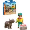 PLAYMOBIL DuoPack Ranger with Rhino 72025