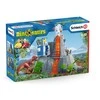 Žaislų rinkinys - Schleich Dinosaurus Didžioji ugnikalnio ekspedicija (dinozaurų figūrėlės, ugnikalnis)