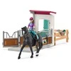 *SCHLEICH Boks dla konia Lisa i Storm, kart.