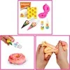SLIME MART Kūrybinis gleivių rinkinys „Donut“
