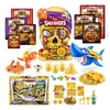 SMASHERS ROBOALIVE Rinkinys „Dino Island, Gold Treasure hunt“