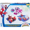 SPIDER-MAN AVENGERS IRON MAN AND HIS AWESOME FRIENDS Transporto priemonių rinkinys, 3 vnt.