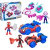 SPIDER-MAN AVENGERS IRON MAN AND HIS AWESOME FRIENDS Transporto priemonių rinkinys, 3 vnt.