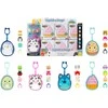 SQUISHMALLOWS CLIP-A-LONGS Herojai-siurprizai, 3 vnt., 2,5 cm
