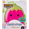 SQUISHMALLOWS CLIP-A-LONGS Herojai-siurprizai, 3 vnt., 2,5 cm
