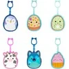 SQUISHMALLOWS CLIP-A-LONGS Herojai-siurprizai, 3 vnt., 2,5 cm