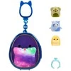 SQUISHMALLOWS CLIP-A-LONGS Herojai-siurprizai, 3 vnt., 2,5 cm
