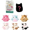 SQUISHMALLOWS Mystery Squad W29 paslaptingas pliušinis gyvūnėlis, 12 cm