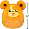 SQUISHMALLOWS POKEMON pliušinis žaislas Teddiursa, 35 cm