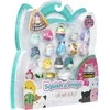 SQUISHMALLOWS SQUISH-A-LONGS Herojai, 14 vnt., 2,5 cm
