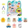 Squishmallows SQUISHMALLOWES SQUISH-A-LONGS Herojai, 8 vnt., 2,5 cm
