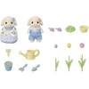 Sylvanian Families - Flower Garden Set - Flora Rabbit Brother &amp; Sister (5736)