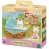 Sylvanian Families Triušiukai dvynukai vežimėlyje