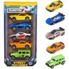 TEAMSTERZ Gatvės automobiliai, 5 vnt., 7,5cm