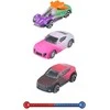 TEAMSTERZ Spalvą keičiantys automobiliai, 3 vnt, 7,5 cm