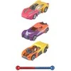 TEAMSTERZ Spalvą keičiantys automobiliai, 3 vnt, 7,5 cm