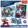 Trefl "Keršytojai" (Avengers) dėlionė-žaidimas 30+ 48+ 24 memo kortelės