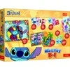 TREFL DISNEY STITCH 8in1 Mix&amp;play stalo žaidimų rinkinys