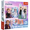 FROZEN TREFL 30+48 det. dėlionė-žaidimas „Ledo šalis 2“