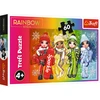 Trefl Dėlionė 60 vnt. - Lėlės „Rainbow high“