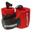 Chiba 44476 Strongman Wristwraps Raudona (Riešų įtvarai) (One Size)