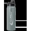 Gertuvė IronMaxx Hot &amp; Cold Bottle Insulated Steel 800 ml. (Deep Juodas spalva)