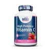 Haya Labs High Potency Vitamin C with Rose Hips 100 tab. (Vitaminas C su paprastuoju erškėčiu)