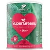 Natures Finest Nature's Finest supermaisto mišinys odai „SuperGreens SKIN“, ekologiškas 150 g. (Strawberry skonis)