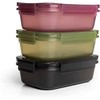Smartshake Food Storage Container 800 ml. (indas maistui) (Dusky Žalias spalva)