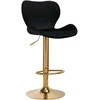 Activeshop Baro kėdė BRAVISIMUS VELVET Juodas GOLD