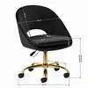 Fotelis Activeshop Biuro kėdė su ratukais 4Rico QS-MF18G Velvet Juodas