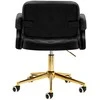 Fotelis Activeshop Biuro kėdė su ratukais 4Rico QS-OF213G Velvet Juodas