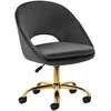 Fotelis Activeshop Biuro kėdė su ratukais 4Rico QS-MF18G Velvet Pilkas