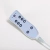 Activeshop Elektrinis masažo stalas su apšvietimu AZZURRO SPA WOOD Baltas 2 MOTOR HEATED