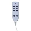 Activeshop Elektrinis masažo stalas su apšvietimu AZZURRO SPA WOOD Baltas 2 MOTOR HEATED