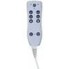 Activeshop Elektrinis masažo stalas su apšvietimu AZZURRO SPA WOOD Baltas 2 MOTOR HEATED