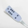 Activeshop Elektrinis masažo stalas su apšvietimu AZZURRO SPA WOOD Baltas 2 MOTOR HEATED