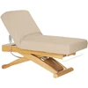 Activeshop Elektrinis SPA procedūrų gultas Sillon Siesta, smėlio su šviesios medienos pagrindu