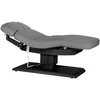 Activeshop Sillon Relax kosmetologinis gultas elektrinis pilkas juodas pagrindas