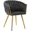 Activeshop Fotelis 4Rico QS-GW06G Velvet Pilkas