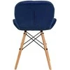 Activeshop Kėdė 4Rico QS-186 Scandi Velvet Mėlyna