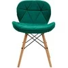 Activeshop Kėdė 4Rico QS-186 Scandi Velvet Žalias