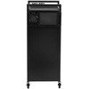Activeshop Kirpėjo vežimėlis GABBIANO HAIRDRESSER HELPER DELUXE Juodas